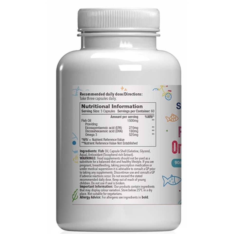 image 1 of Omega 3 for Kids 500mg - 180 Capsules