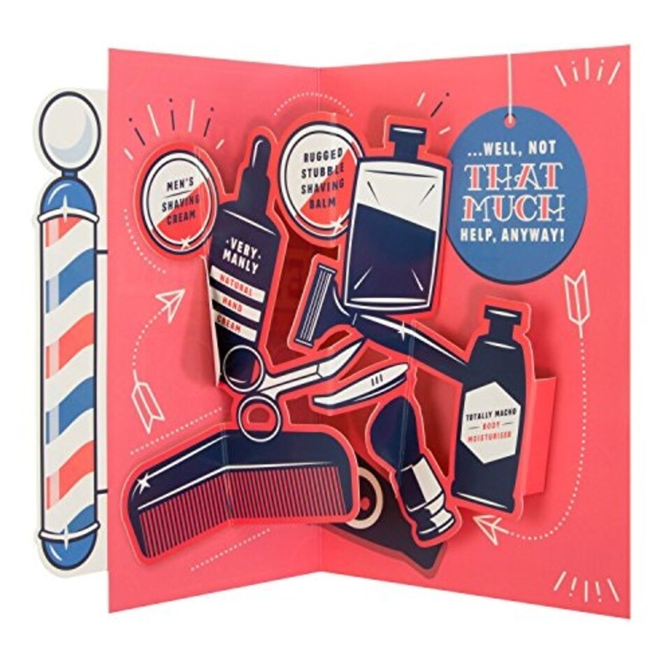 image 1 of Dad Pop Up Father's Day Hallmark New Card Super Stylish - Medium