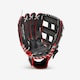 image 5 of Decathlon Glove BA100 LHT - Black/Red