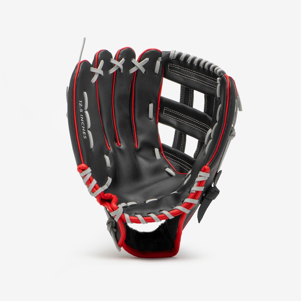 image 1 of Decathlon Glove BA100 LHT - Black/Red
