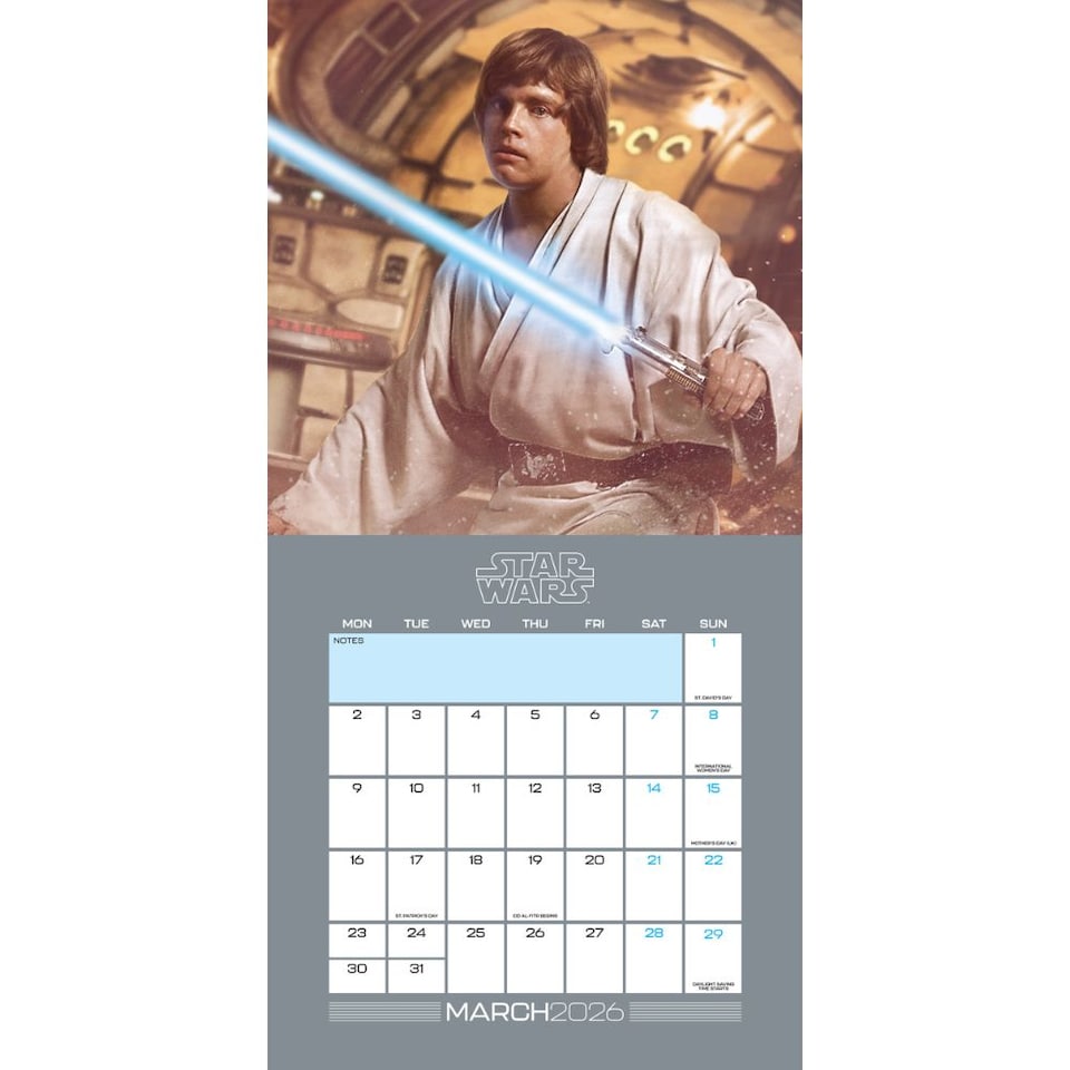 image 1 of STAR WARS CLASSIC 2026 MINI CALENDAR