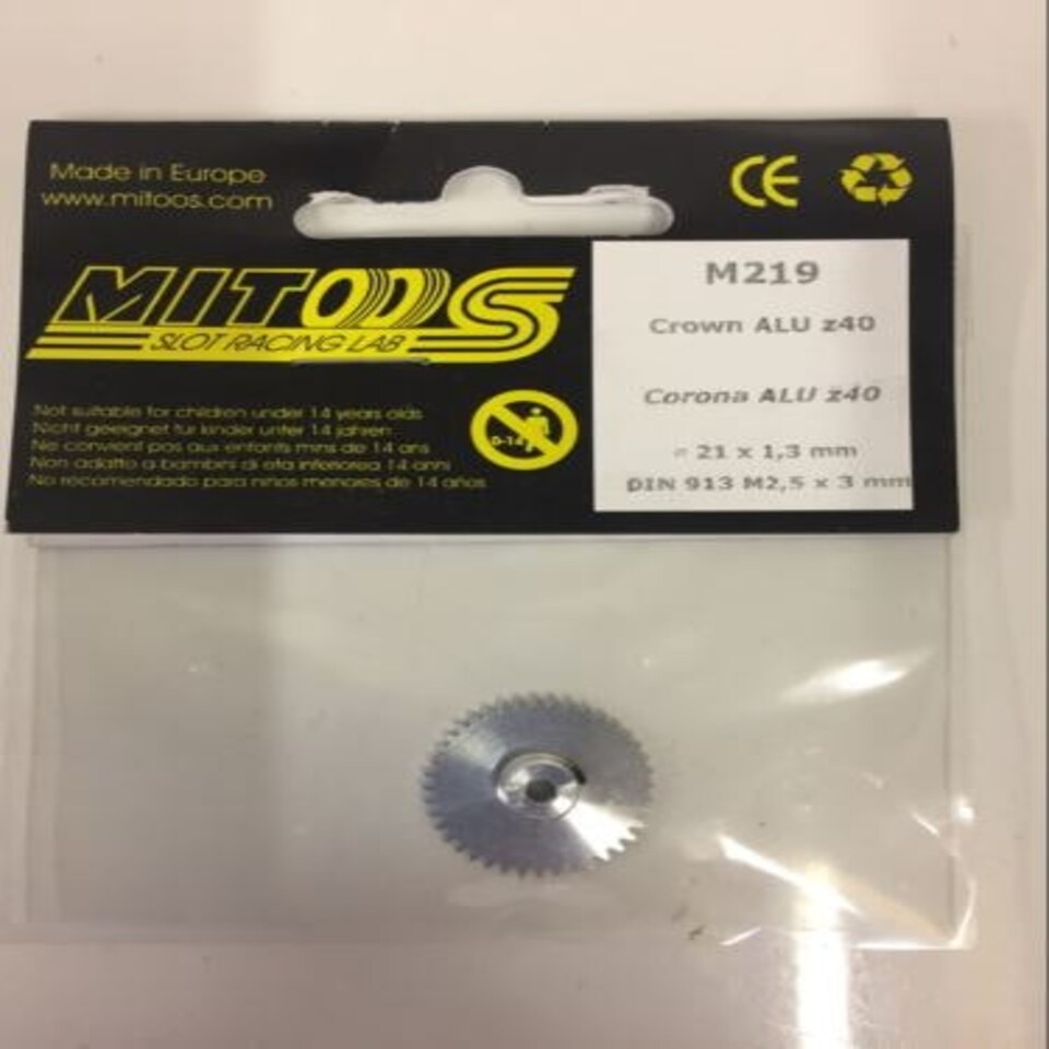 Mitoos M219 40 Tooth Alloy Crown NEW
