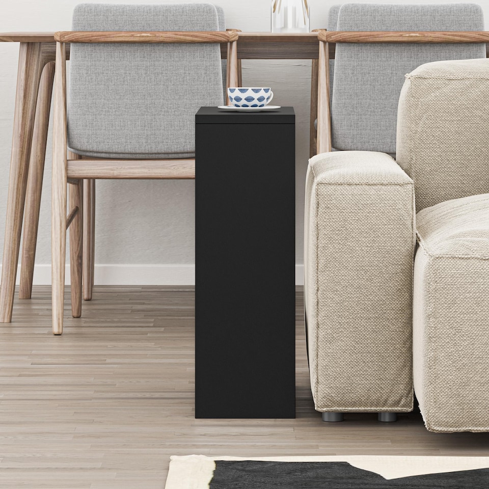 image 1 of Decortie Simpi Slim Side Table 55x20x60cm Black