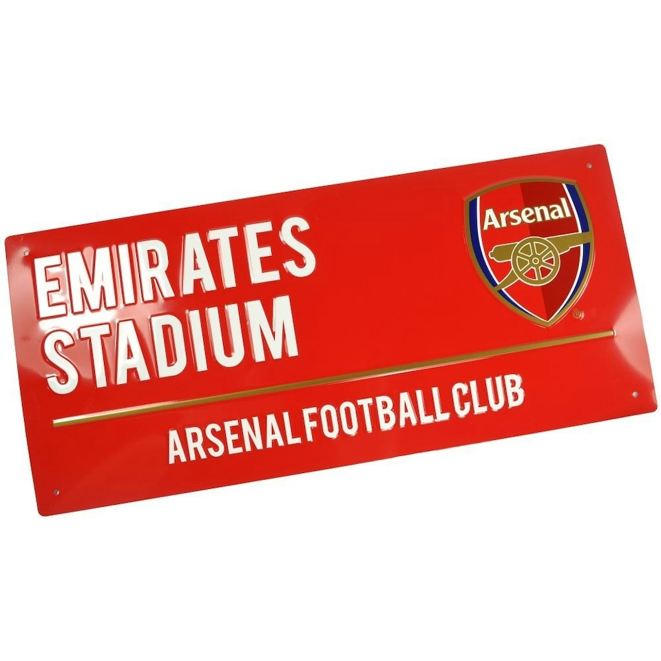 image 1 of Arsenal FC Emirates Stadium Plaque - Red/White - One Size
