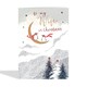 image 2 of Cute Christmas Card - For Wife - Penguin Couple