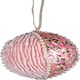 image 1 of 7cm Bauble Baby Pink - Christmas Hanging Decoration