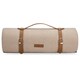 image 8 of VonShef Picnic Blanket Large Beige Herringbone