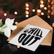 image 4 of Chill Out Fun Bold Simple Typography Design Greeting Card