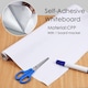 image 2 of Self Adhesive Whiteboard Roll with White board marker- 45cm x 2m