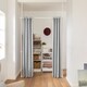 image 4 of SoBuy Adjustable Room Divider with Blackout Curtains, Light Gray, 45.3x3.9x43.3 inches, 4.7 kg - KLS12-HG