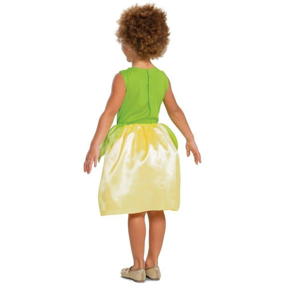 image 1 of The Princess and the Frog Girls Tiana Costume Dress - Green/Yellow - 4-6 Years