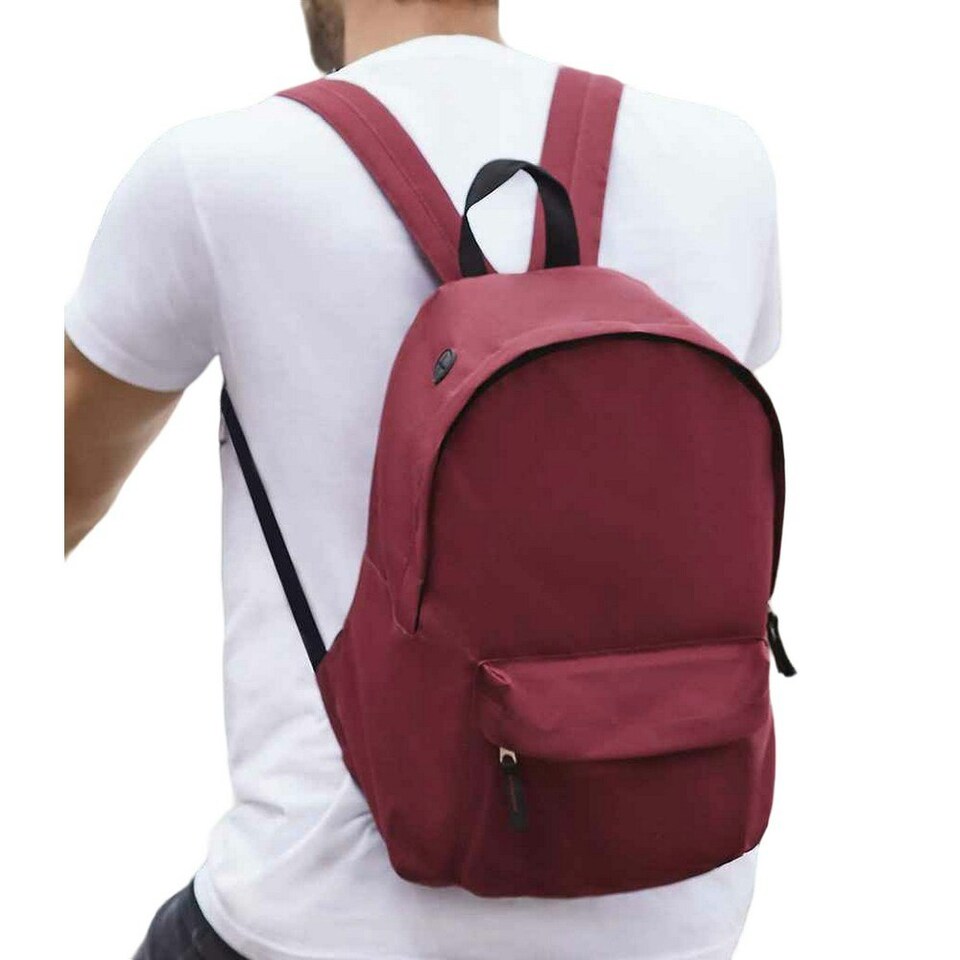 image 1 of SOLS Rider Backpack / Rucksack Bag - Burgundy - ONE