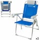 image 1 of Folding Chair with Headrest Aktive 47 x 99 x 63 cm Blue (2 Units) N/A