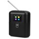 image 1 of Rechargeable Bluetooth Speaker with DAB/DAB+/FM Radio, Dual Alarm Clock, Colour LCD Screen for Bedside, Kitchen, Office, or Outdoors– August MB330B