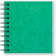 image 1 of A6 200 Feint Ruled Pages Twin Wire Hardback Notebook