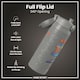 image 4 of NFL x Sports, Vacuum Insulated Steel Bottle, Series, 750ml (24oz) | Grey | NFLPA Signature Puka Nacua | One Size