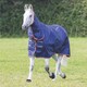 image 2 of Tempest Typhoon 100 Combo Neck Horse Turnout Rug - Navy - 48in