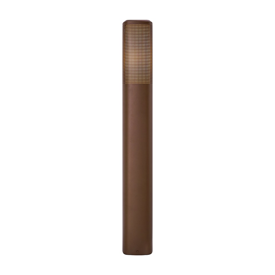 image 1 of Nordlux Sidara Outdoor Garden Post Brown Aluminium E27 Coastal/Marine Safe - Mains Powered, IP44