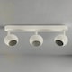 image 3 of CGC NIEVE Matt White Triple Three Head GU10 Ceiling Surface Spot Light Round Head White