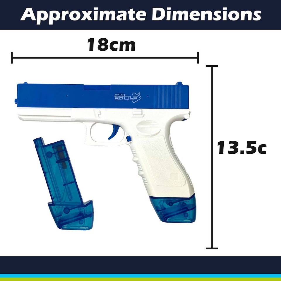 image 1 of vfm-estore Water Gun Pistol - Electric Pump or Hose Connection