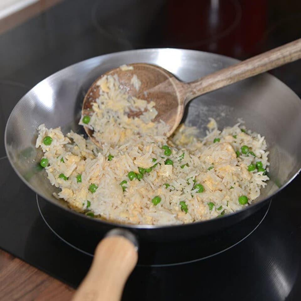 image 1 of Stoven 27cm Standard Gauge Carbon Steel Wok