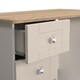 image 6 of Cumbria 3 Drawer Vanity in Kashmir Ash & Bardolino Oak (Ready Assembled) | Cream | Kashmir Ash & Bardolino Oak