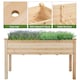 image 4 of Yaheetech  Rectangle Raised Planters Elevated Planter
