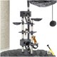 image 1 of Cat Tree Hansi - 243 to 260 cm, sisal cat scratching posts - Grey