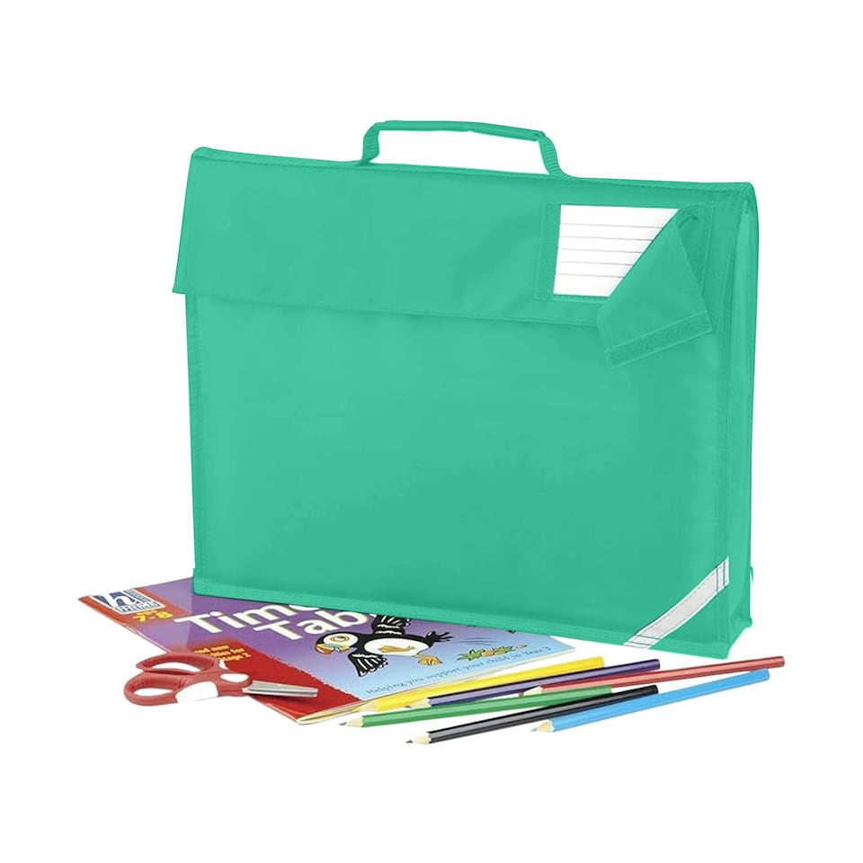 image 1 of Quadra Junior Book Bag - 5 Litres - Emerald - One Size