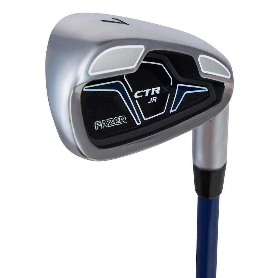 image 1 of Fazer Junior CTRX Age 6-8 4-Piece Golf Stand Bag Package Set - Blue