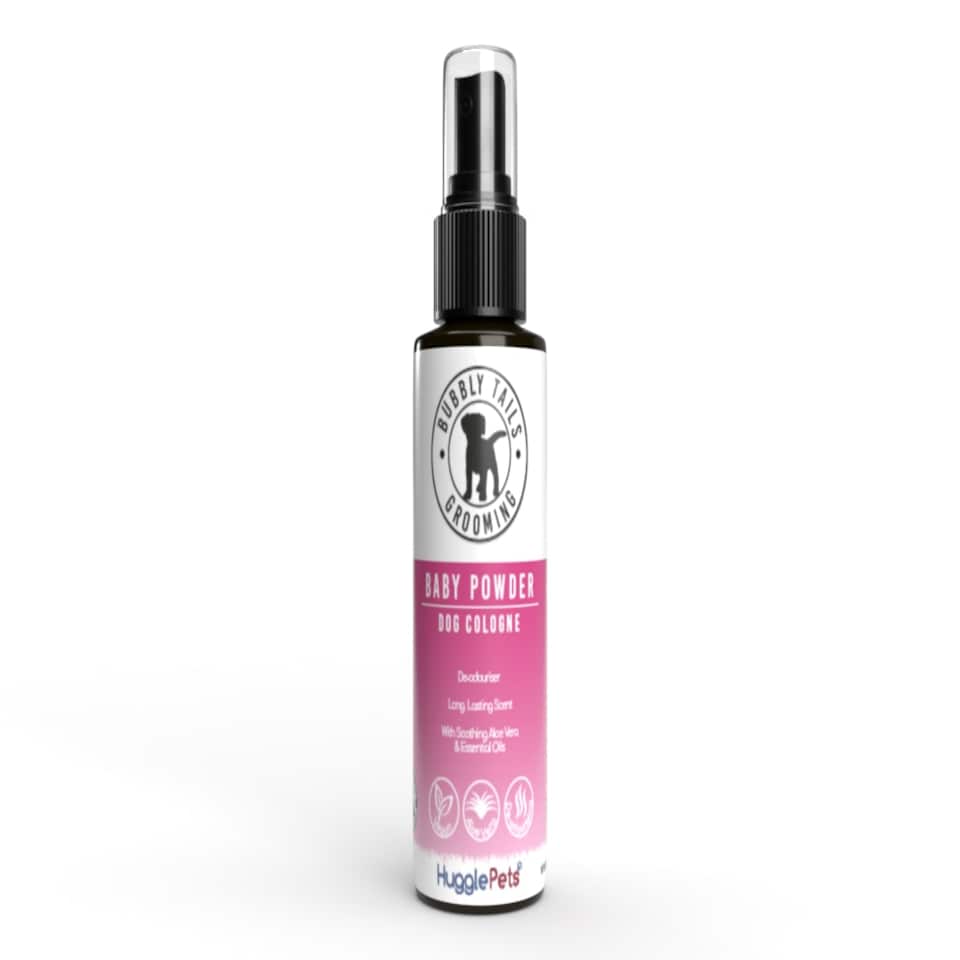 image 1 of HugglePets Bubbly Tails Dog Cologne - Baby Powder