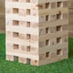 image 8 of Giant Wooden Jenga Style Tumbling Tower Garden Party Game