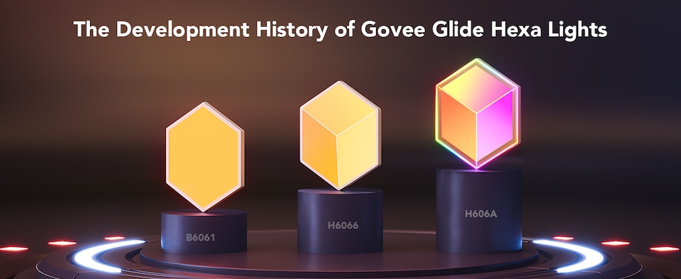 image 1 of Govee Glide Hexagon Light Panels Ultra 7Pack
