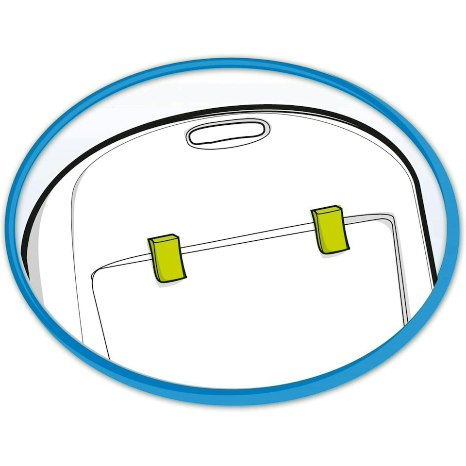 image 1 of Dolu Multi Colour Foldable Jumbo Easel Kids Drawing Board | Multi