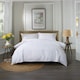 image 1 of Daisies 100% Cotton Tufted Duvet Cover Set – Fresh Summer Floral Design White | White | Single