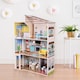 image 3 of Teamson Kids Wooden Mediterranean 3 Storey Doll House for 12" Dolls, Dollhouse
