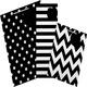 image 7 of Contemporary Black Designs Multi Occasion Gift Bag Bundle 3 Essential Sized Bags