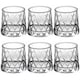 image 1 of Whiskey Drinking Glasses Cocktail Tumblers 6 Pcs Set Glassware 300ml