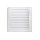 image 1 of Securlec Plastic Louvre Vent | White | White | 1