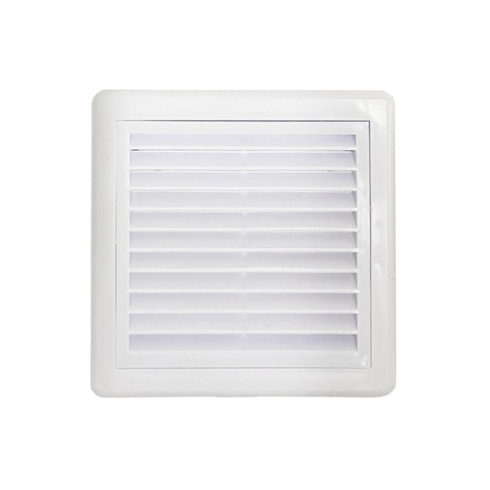 image 1 of Securlec Plastic Louvre Vent | White | White | 1