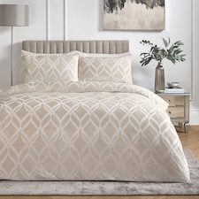 Soiree Belfort Duvet Cover Set Champagne