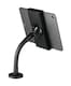 image 7 of Durable TOUGH Anti-Theft Lock Goose Neck Tablet Holder Wall/Table Mount  | Black | Black