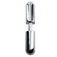 Lift Off Chrome Knuckle Hinge Concealed Fixing 16x76mm Heavy Duty Industrial Silver