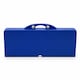 image 7 of Portable Folding Outdoor Picnic Table and Bench Set 4 Seats | Blue