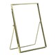 image 1 of Nicola Spring Standing Metal Photo Frames - 6" x 8" - Gold - Pack of 5 | Gold | White | One Size