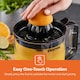 image 3 of GEEPAS 25W Citrus Juicer for Quick, Black