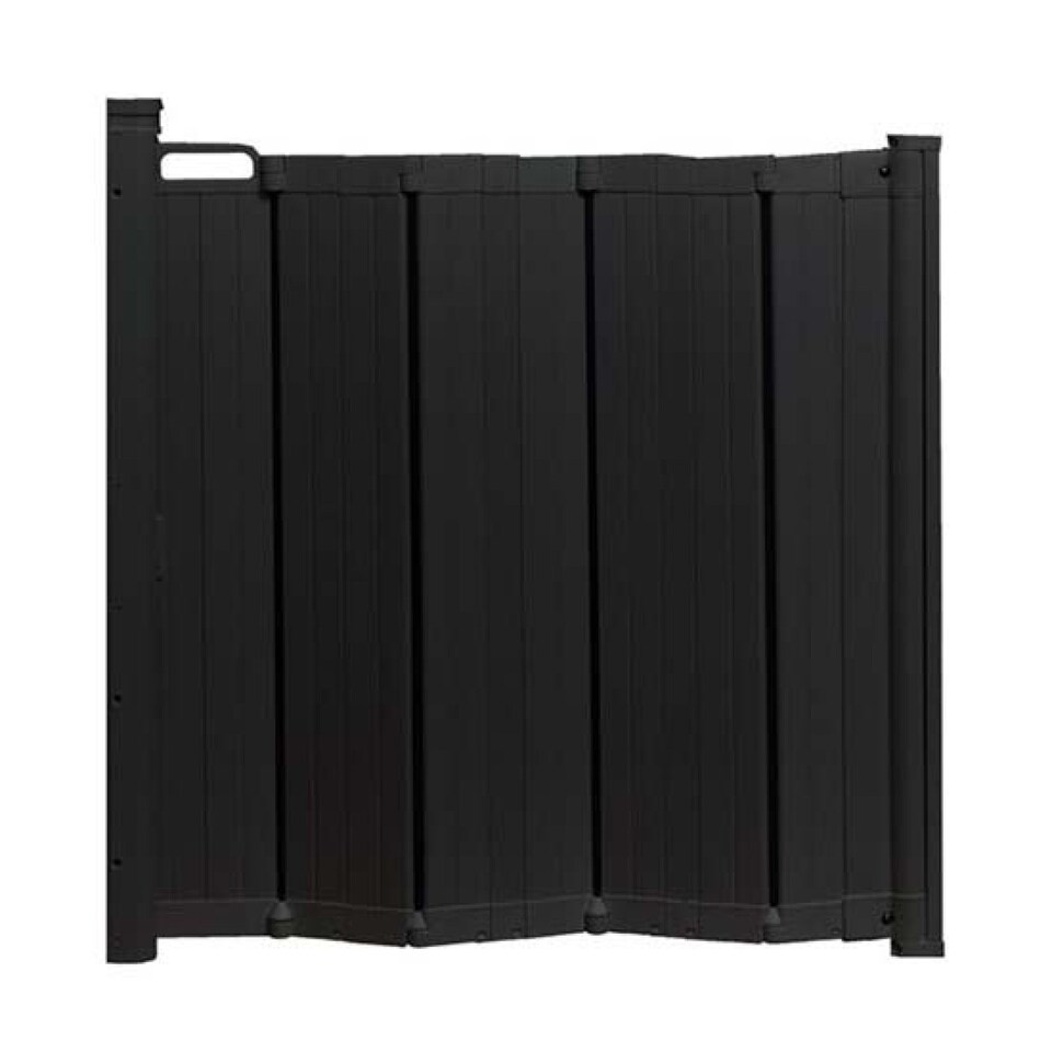 image 1 of BabyDan Alma Foldable Baby Gate 55 - 89cm Black