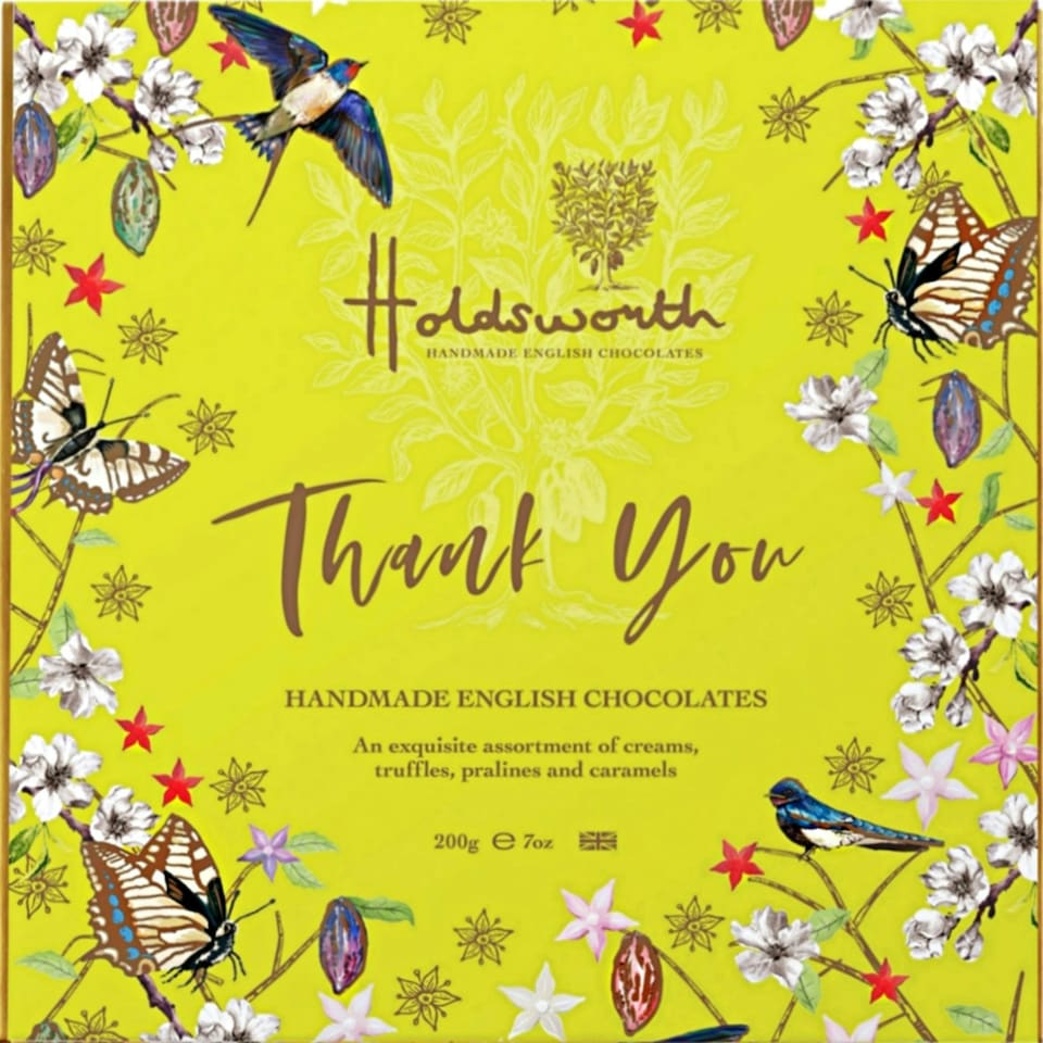 image 1 of Holdsworth Chocolates Thank You | 200g