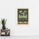 image 4 of Chinese Patterns with Birds Racinet Vintage Huge Wall Art Poster Print 24X32"