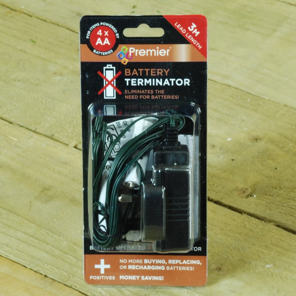 image 1 of 4 x 6V AA Money Saving Battery Replacement Plug In Adapter